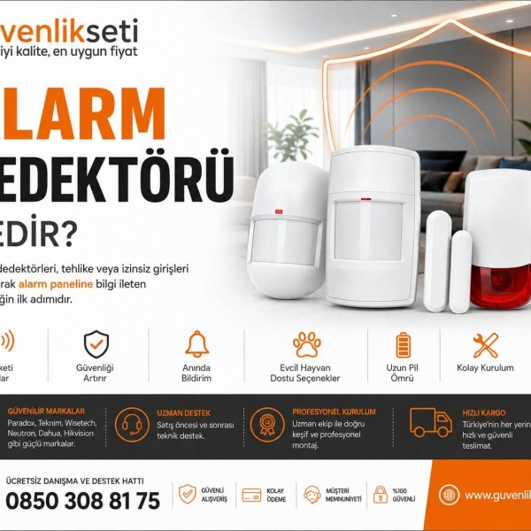 Alarm Dedektörü Nedir?