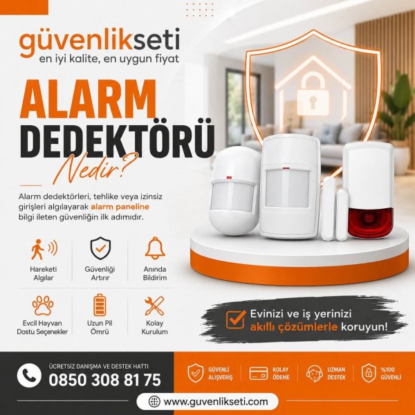 Alarm Dedektörü Nedir?