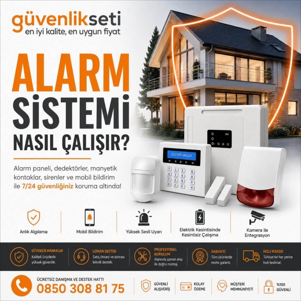 Alarm Sistemi Nasıl Çalışır?