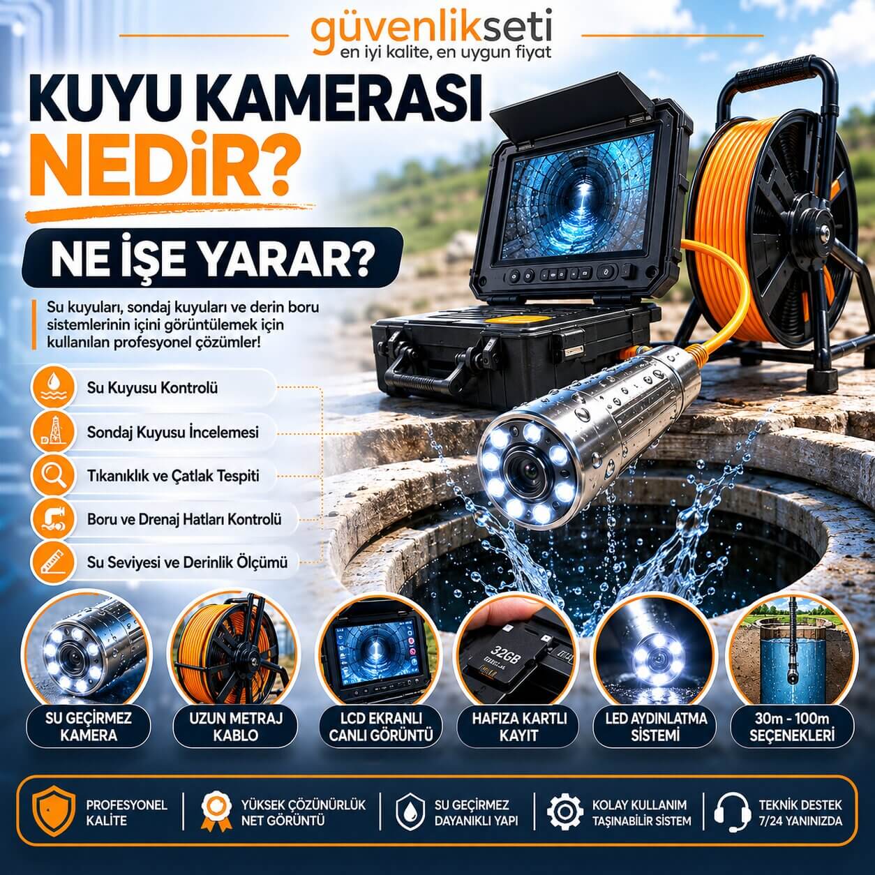 Kuyu Kamerası Nedir? Ne İşe Yarar?