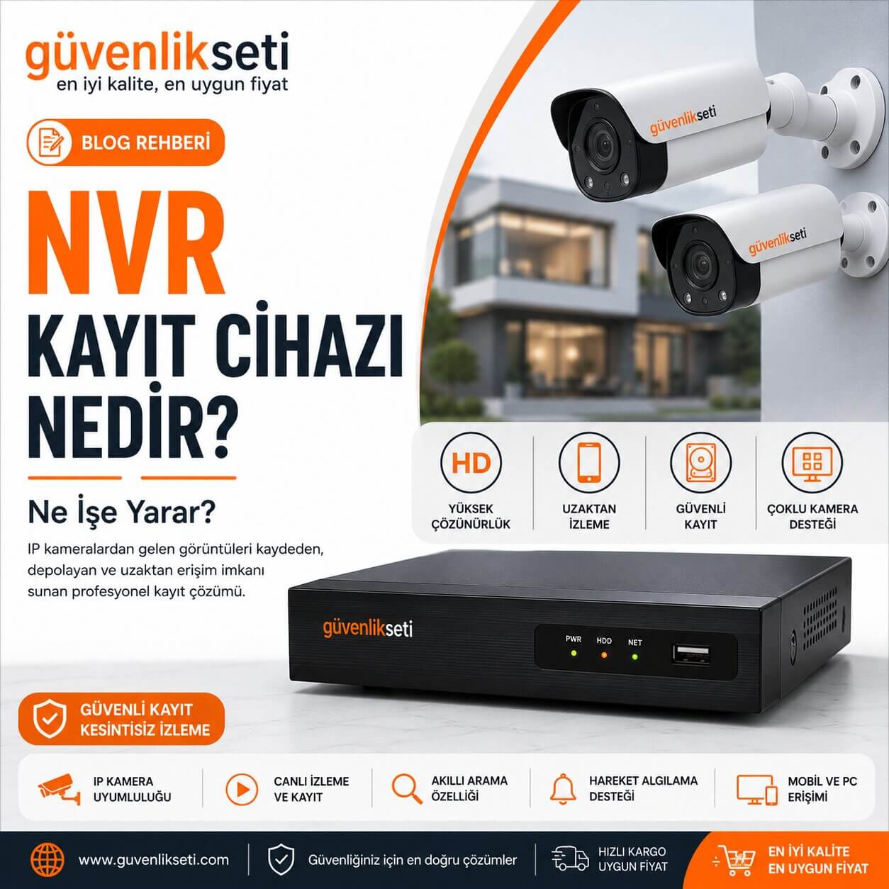 NVR Kayıt Cihazı Nedir? Ne İşe Yarar?