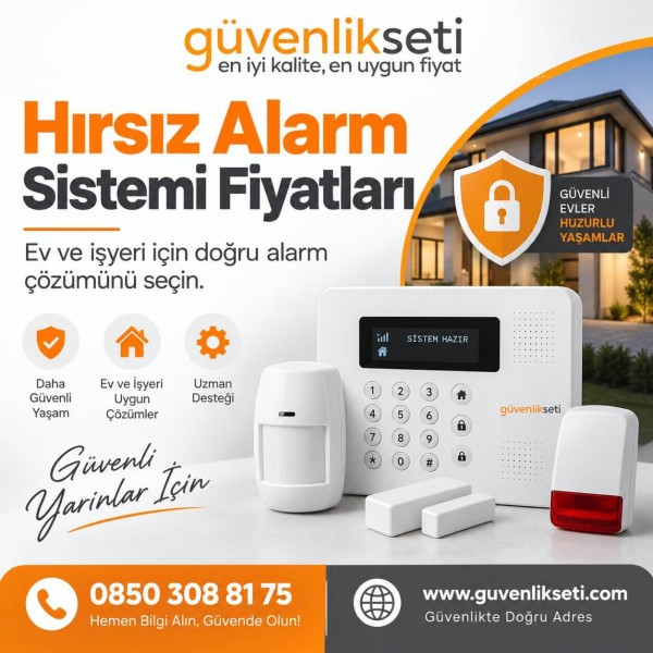 Hırsız Alarm Sistemi Fiyatları