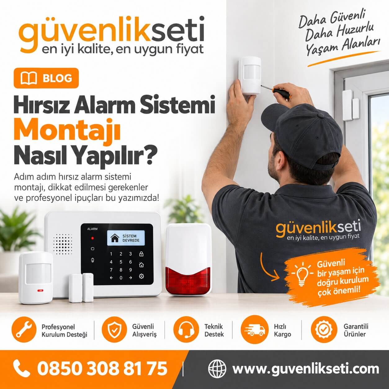 Hırsız Alarm Sistemi Montajı Nasıl Yapılır? Hırsız Alarm Sistemi Montajı Nasıl Yapılır?