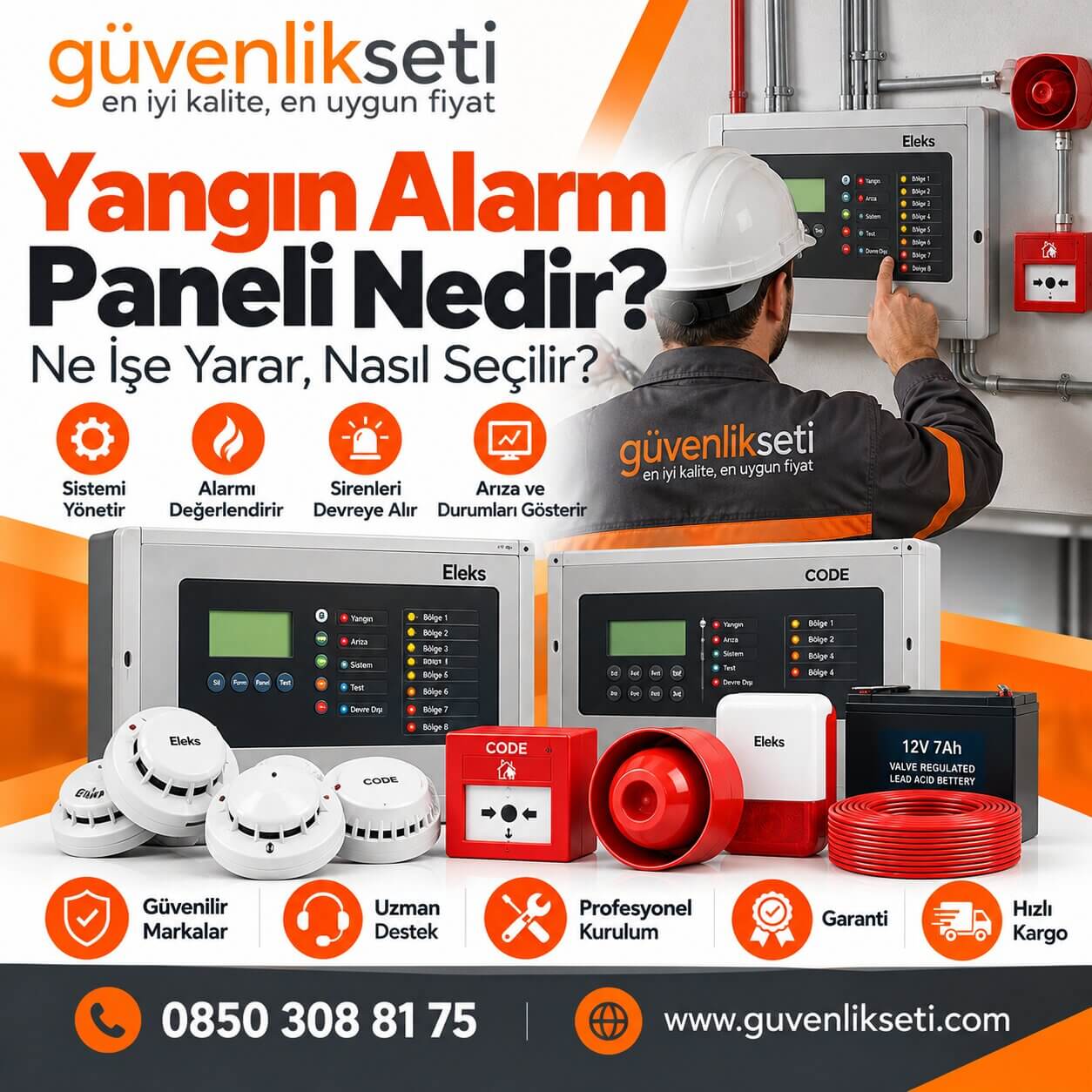 Yangın Alarm Paneli Nedir? Yangın Alarm Paneli Nedir?