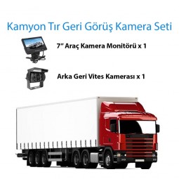Kamyon Tır Geri Görüş Kamera Seti