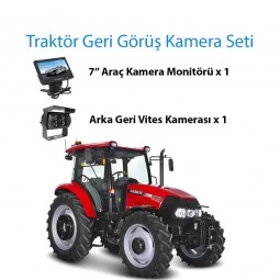 Traktor Bicerdover Geri Görüş Kamera Seti