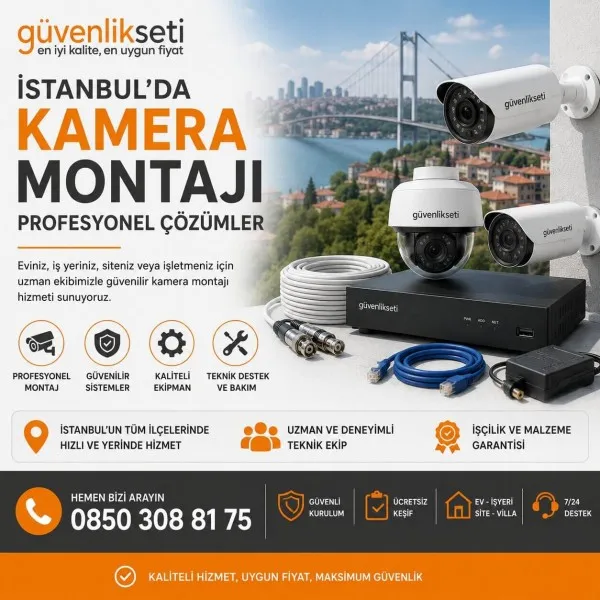 İstanbul Kamera Montajı
