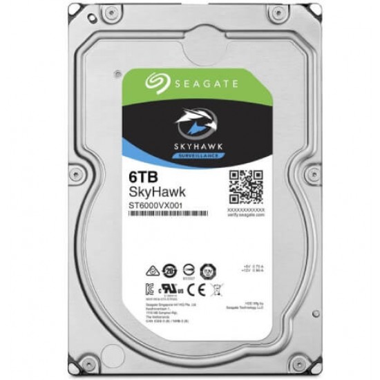 Seagate 6TB Skyhawk Sata 3.0 3.5" 5900rpm Güvenlik Diski seagate-6tb-skyhawk-sata-3-0-5900rpm-guvenlik-diski