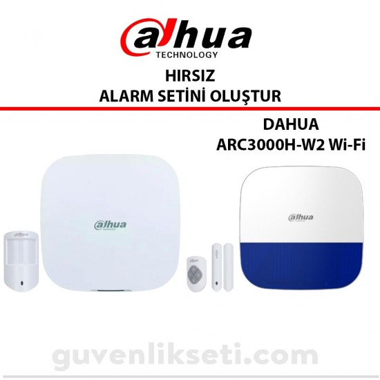 Dahua Wi-Fi Kablosuz Alarm - Kendi Setini Oluştur dahua-wifi-kablosuz-alarm-sistemi-olustur