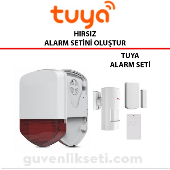 Tuya Kablosuz Alarm - Kendi Setini Oluştur Tuya Kablosuz Alarm - Kendi Setini Oluştur